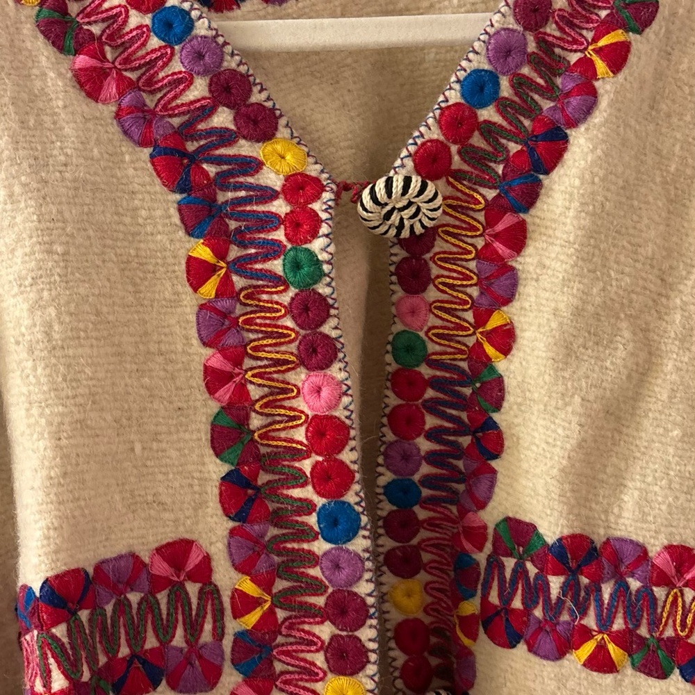 Colorful Embroidered Jacket - Picture 2 of 3
